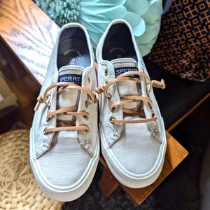 Sperry Slip on Sneakers White 5